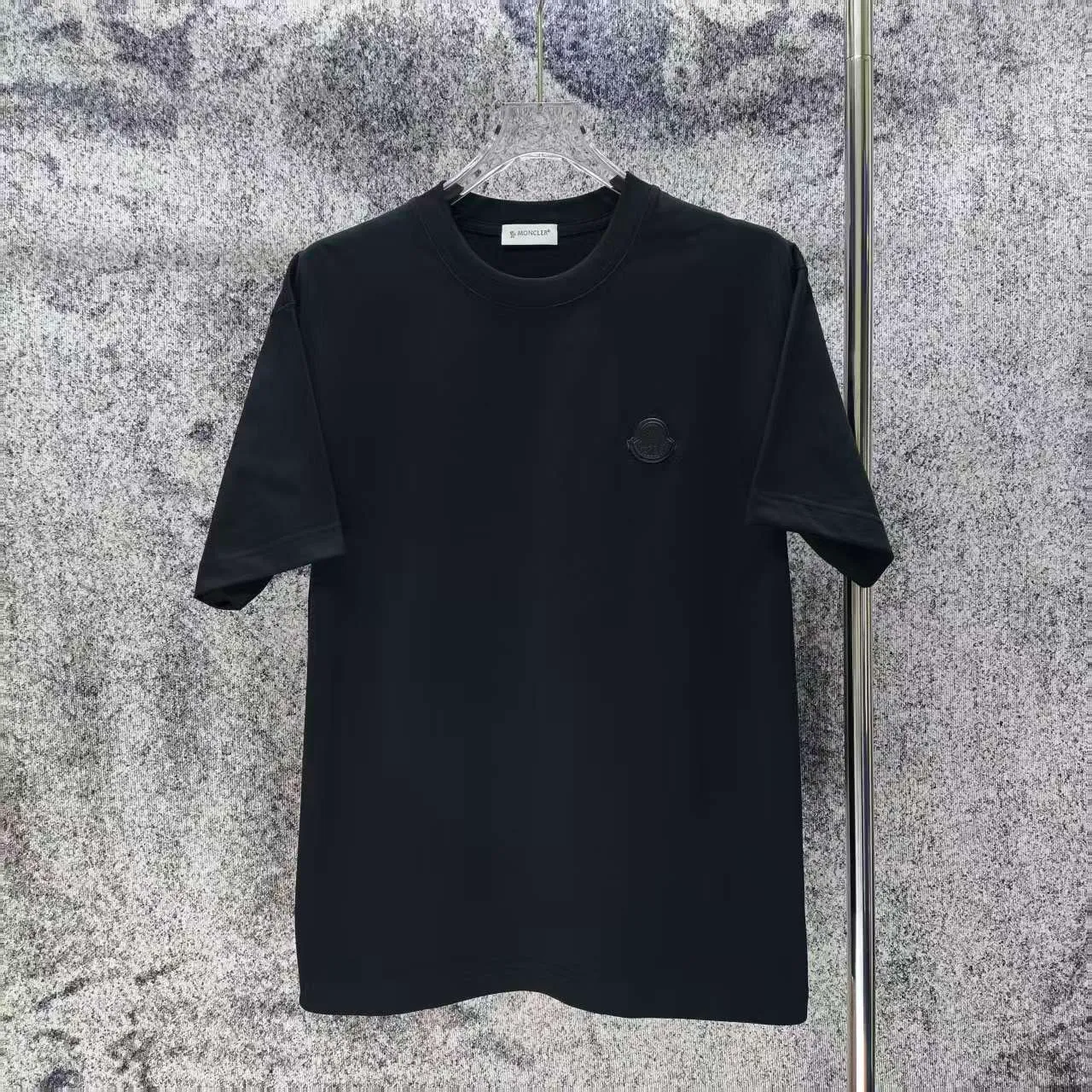 MONCLE* 2026 New Arrival logo t Same Style Size S M L XL XXL Black White